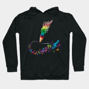 Magic pencil drawing notes Hoodie